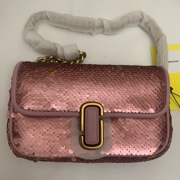 Marc Jacobs The Sequin J Marc Mini Shoulder Bag - Picture 11 of 12
